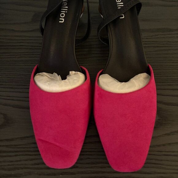 NEW! Women's Axellion Mule Slipper, Abnormal Heel Sandals Red Size 8.5 US - 1172 - Picture 1 of 3